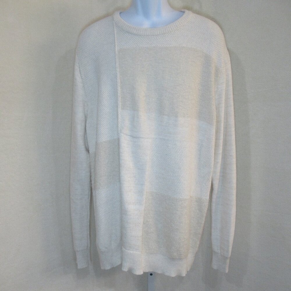 American Rag Textured Patchwork Sweater | Size XXL - Picture 2 of 10